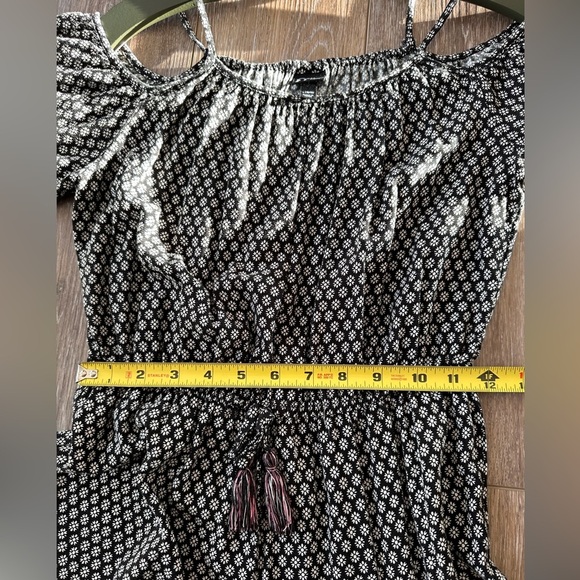 🛍️ art class white floral print jumpsuit . Great condition. - Picture 5 of 11